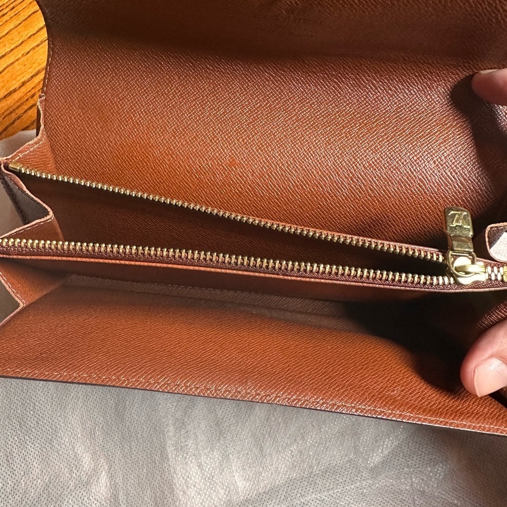 LOUIS VUITTON-TH0052 Full Wallet monogram Canvas - Picture 5 of 15